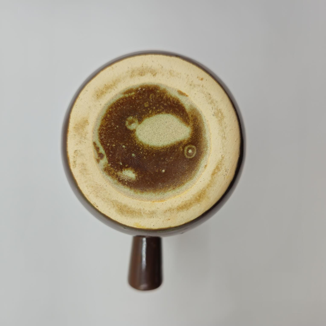 Pot à lait ancien en grès