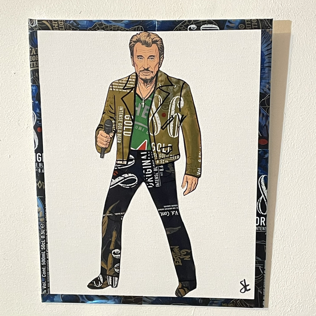 Tableau Johnny Hallyday 