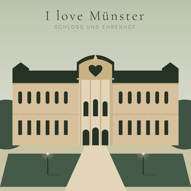 I love Münster – Schloss