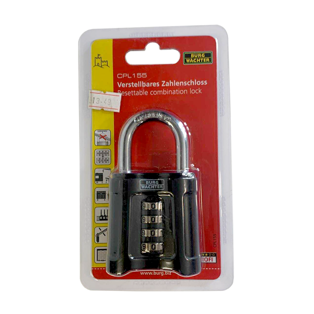 Resettable Combi Lock / BURG WACHTER / 0080 