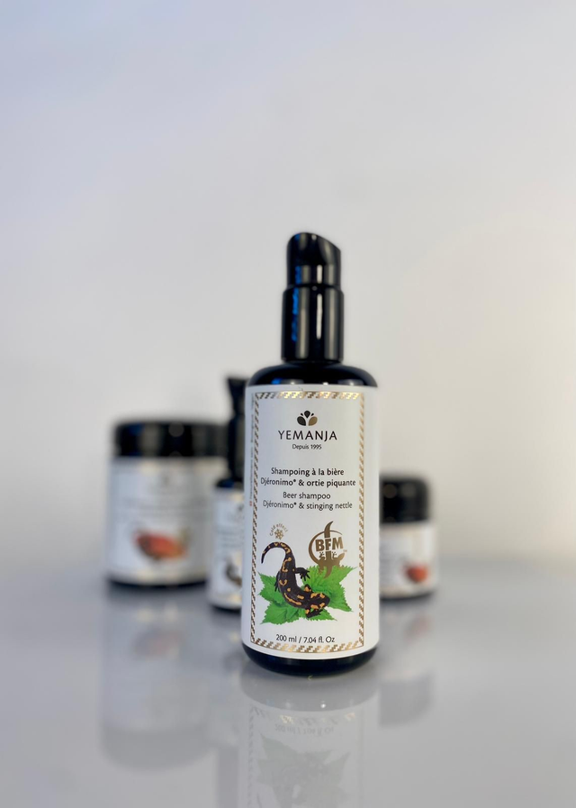 Shampoing à la bière BFM Djéronimo &amp; ortie piquante