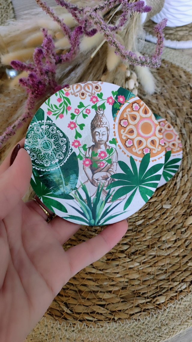6 Sous-verres Bouddha