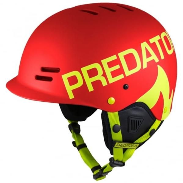 Helm Predator Freeride FR7W rot