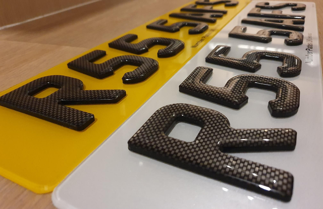 3mm Black 4D with Carbon Gel