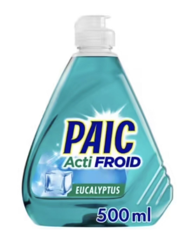 PAIC Liquide vaisselle Actifroid Eucalyptus Ultra Dégraissant 