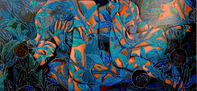 Tetiana Cherevan &quot;Two birds in the Garden of Eden&quot;