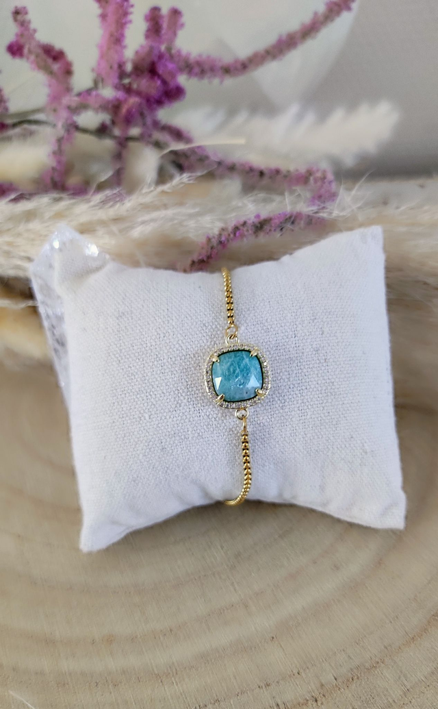Bracelet "Éclat" Amazonite N°14