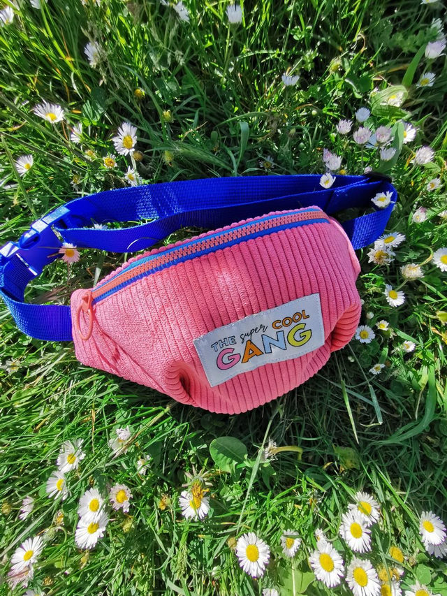 Banane BILLY velour corail 