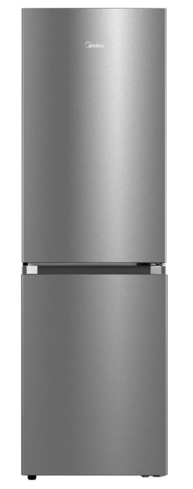 Midea MDRB379FGD02 180cm 60/40 No Frost Fridge Freezer - Silver - D Rated