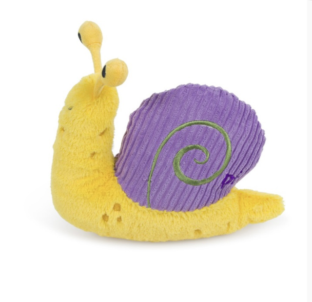 Snail Plush Dog Toy