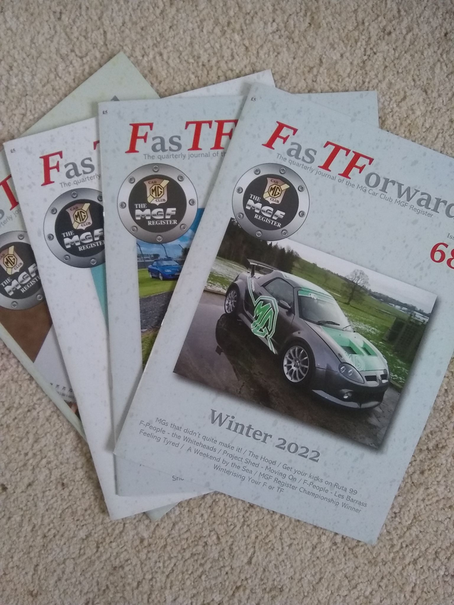 x FasTForward 2022 Back copies