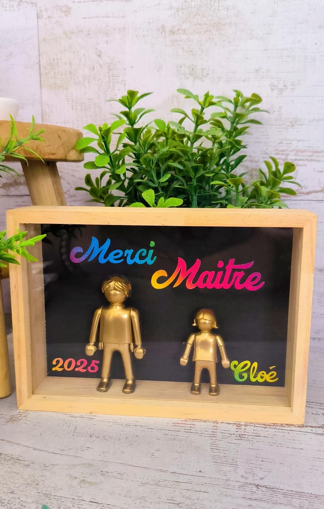 Cadre Maître et Maîtresse