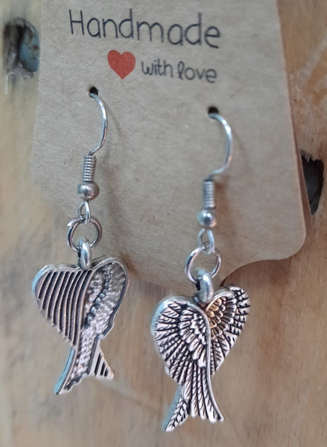 Orecchini donna acciaio con Angeli