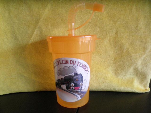 Gobelet lavable orange