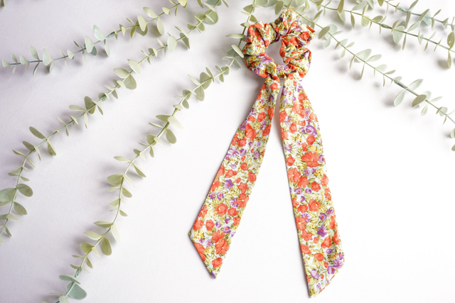 Summer Scarf Scrunchie