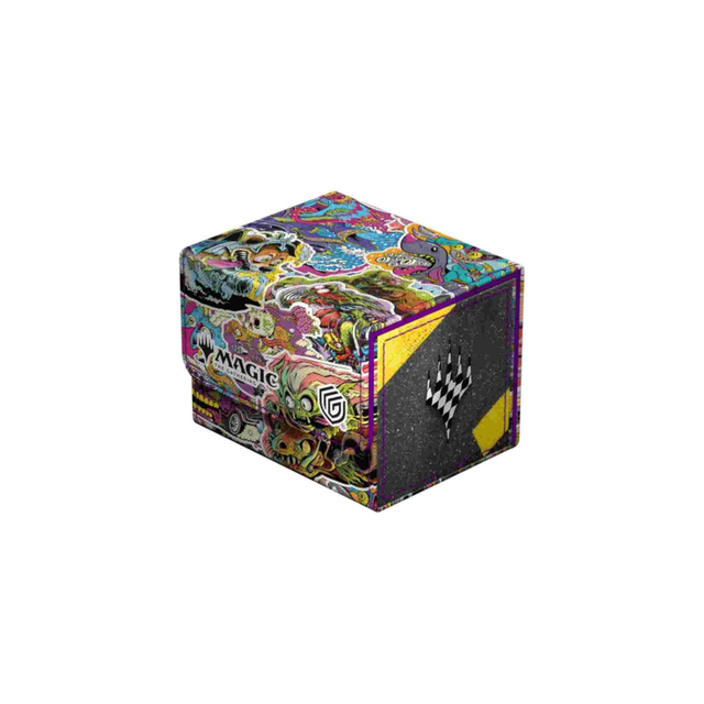 Aetherdrift Deck Case 100+ "Revved Up Racers" Xenoskin Sidewinder Art - Magic