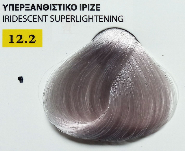 ΒΑΦΗ ΜΑΛΛΙΩΝ EXCLUSIVE ΣΕ ΕΠΑΓΓΕΛΜΑΤΙΚΗ ΣΥΣΚΕΥΑΣΙΑ 100ml Νο 12.2 ΥΠΕΡΞΑΝΘΙΣΤΙΚΟ ΙΡΙΖΕ