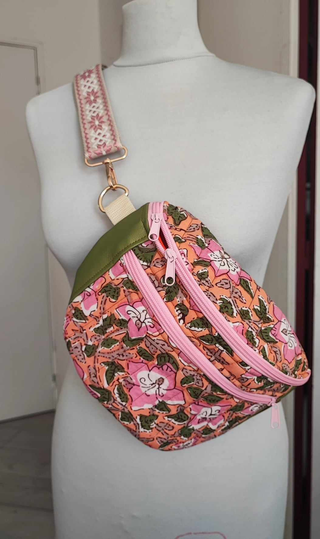 Sac banane matelassé