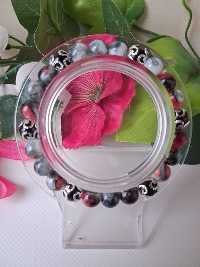 Bracelet perles de verre