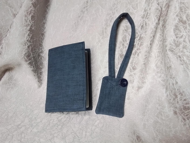 Navy Passport Cover and Tag