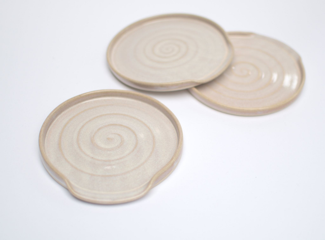 Spoon Rest Shell Pink