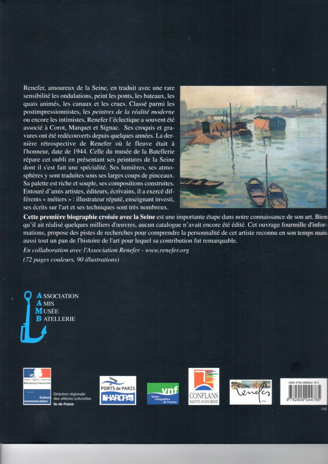 CM084 - Renefer (1879-1957) Peintre de la Seine. (Les cahiers du musée de la batellerie)
