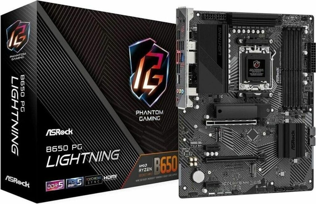 02.2.0047 – Scheda Madre ASRock B650 PG Lightning AM5 – ATX gaming per Ryzen 7000