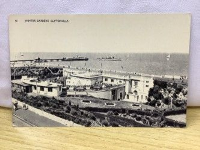 Cliftonville, Winter Gardens, Kent, A.H. &amp; S. Paragon Series Postcard. Our Ref: No R26 
