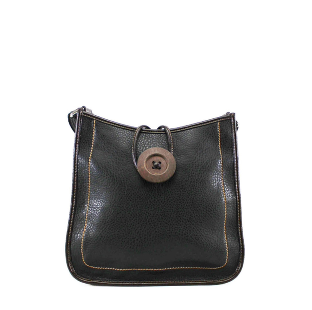 Button Crossbody Handbag 