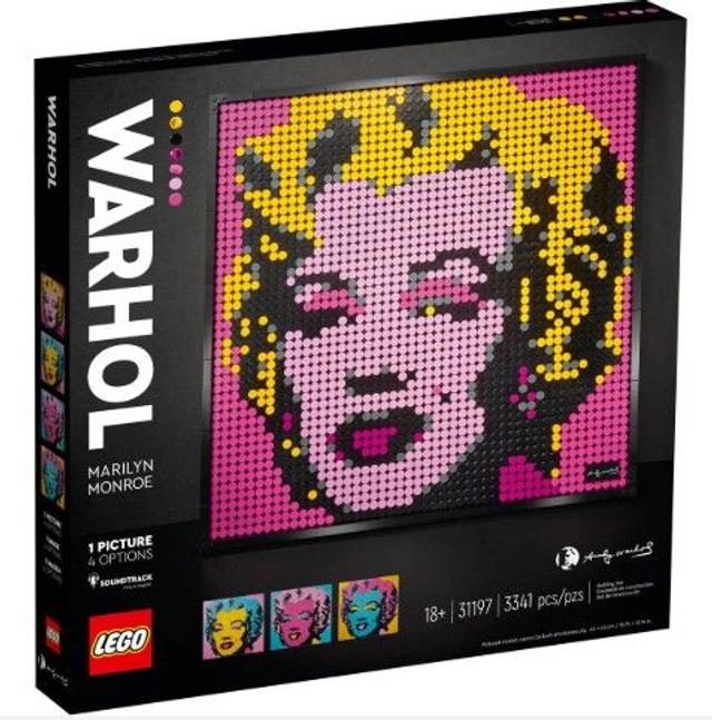 LEGO 31197 ART Andy Warhol's Marilyn Monroe