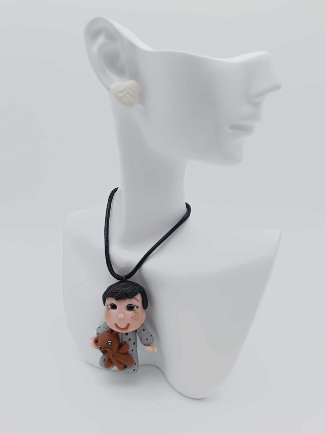 Collier en porcelaine froide Garçonnet 