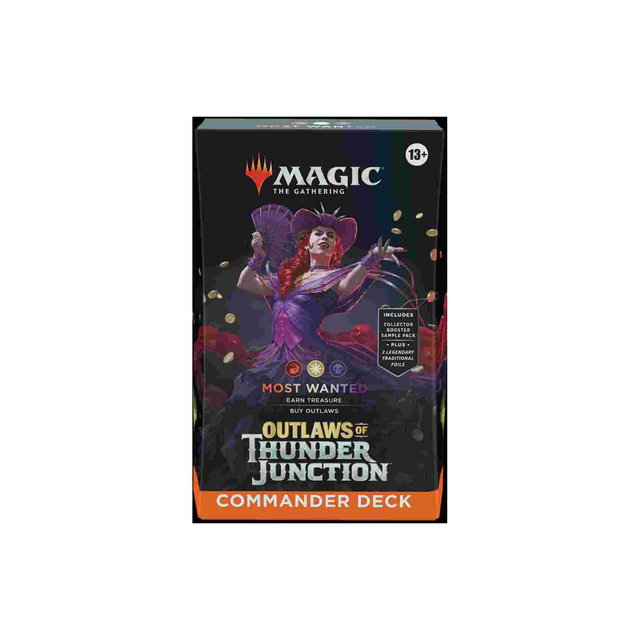 Commander Deck Outlaws of Thunder Junction "Most Wanted" English - Magic the Gathering 