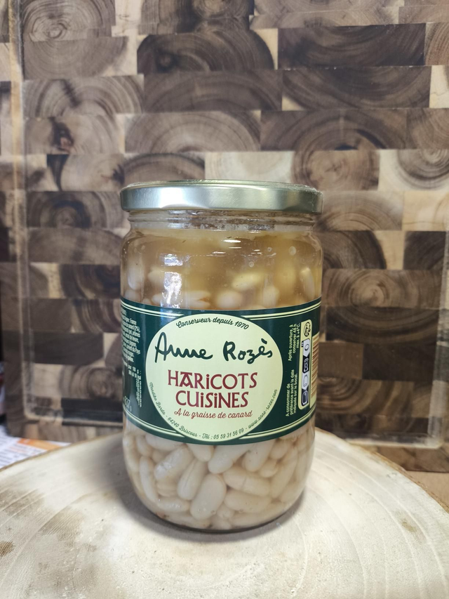 Haricots Cuisinés à la Graisse de Canard