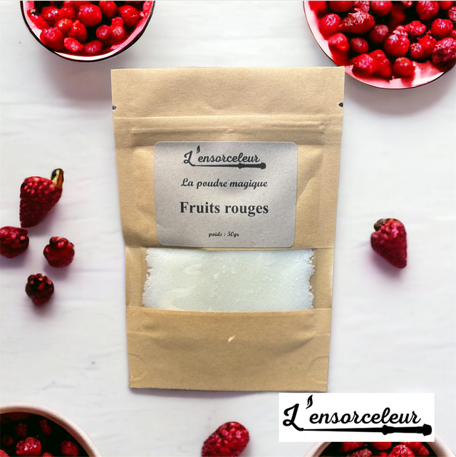 Poudre magique Fruits rouges