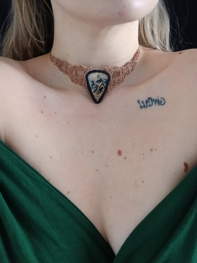 Danu – Agate Dendrite Tigrée