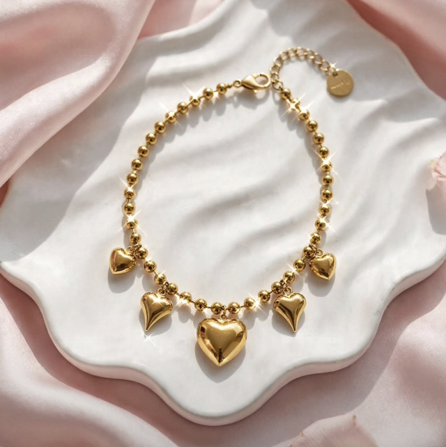 Bracciale Cuori Sonanti Gold