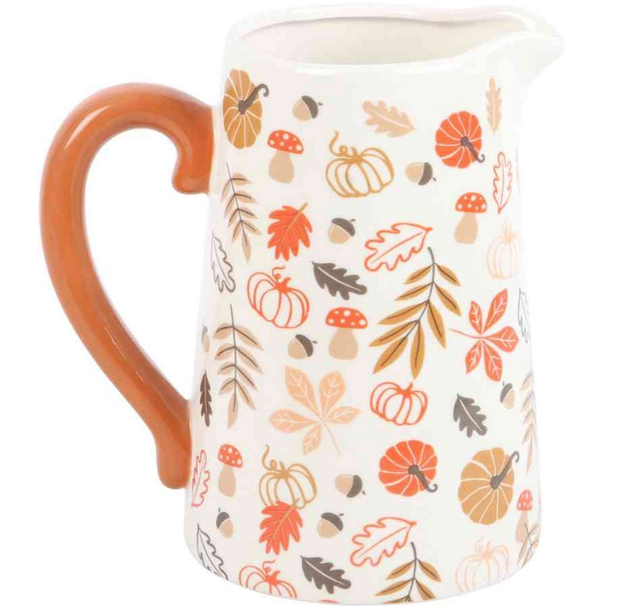 Autumn Leaves and Pumpkins Bloemenkan