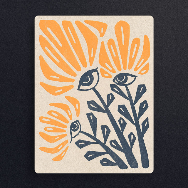 #0820 Flowa 3  - ILLUS - PRINT - Digital painting