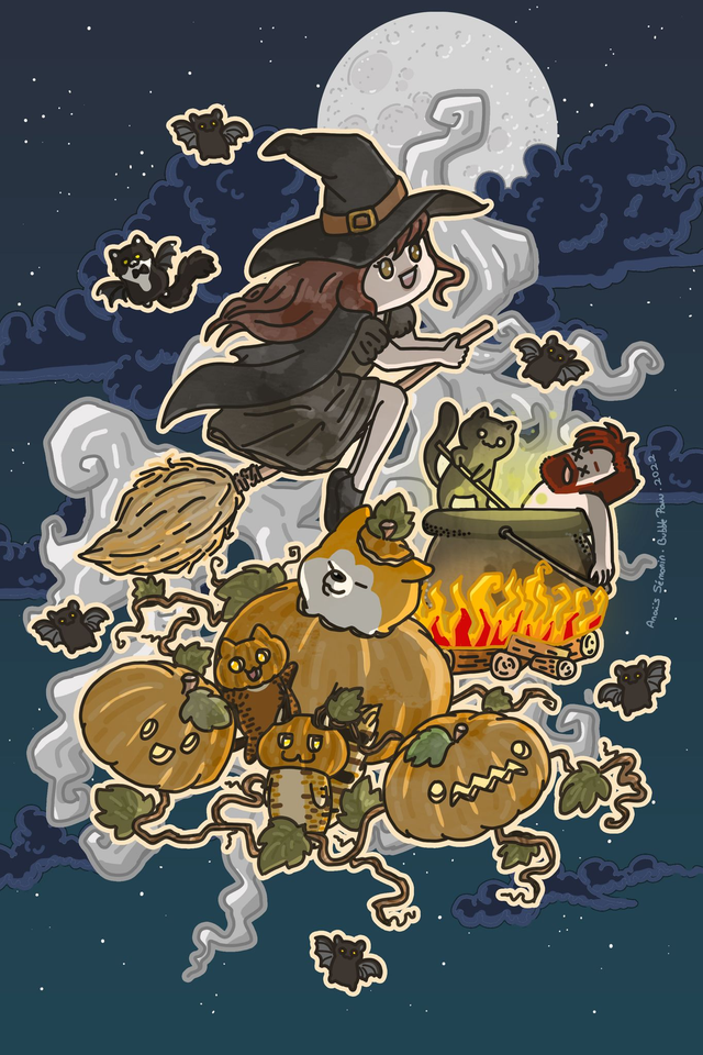 Halloween Bubble Paw