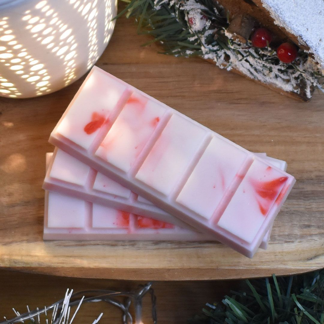 Christmas Candy Cane Snap Bar Wax Melt