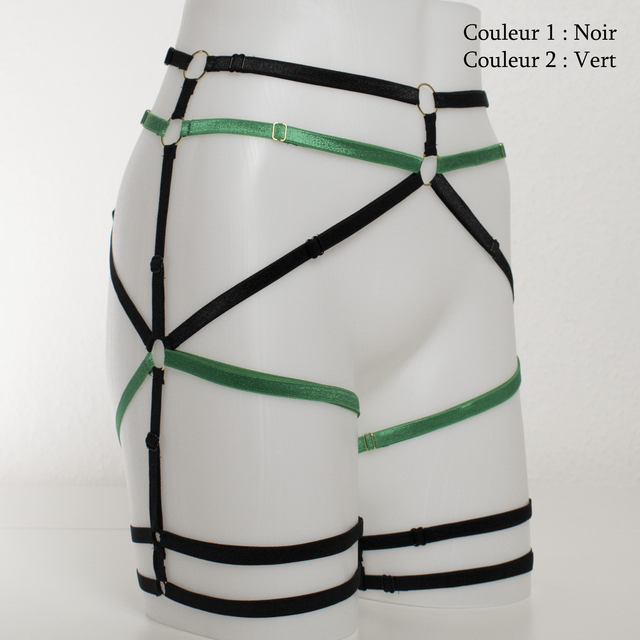 Harnais [Mix&amp;Match] - Hanches - JC-001 - Bicolore