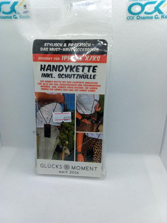 *0319- iPhone x,xs Handyhüllemit Schutz kette 