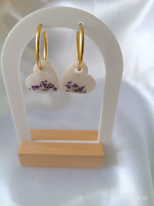 Pampille cœur interchangeable