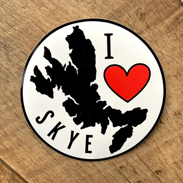 I ❤️ Skye - vinyl sticker 10x10cm
