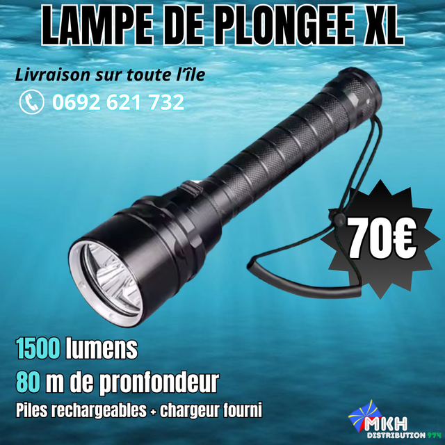 LAMPE DE PLONGEE XL