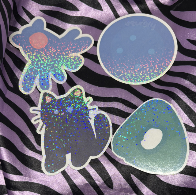 coraline themed sticker pack