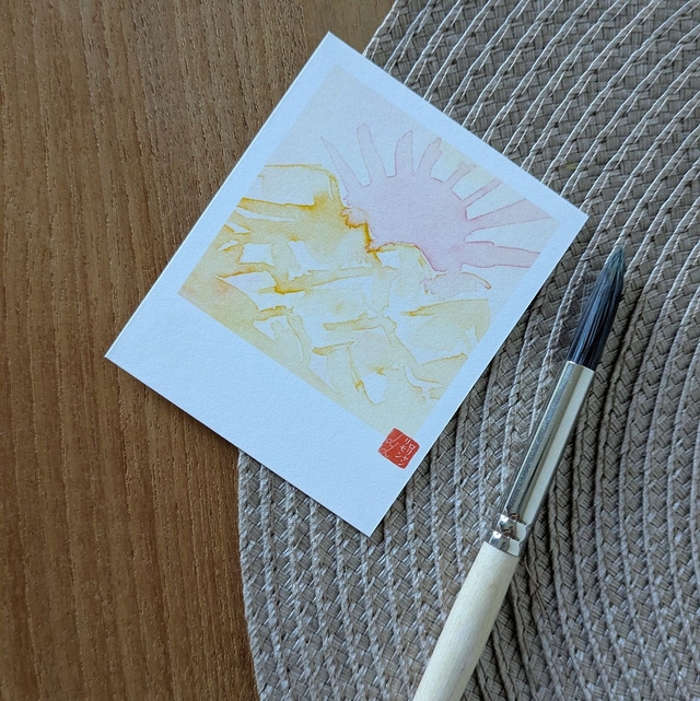 Polaroïd "Hatsu Hinode"