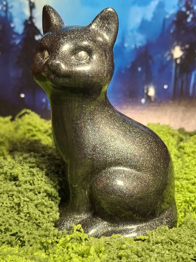 Statuette de chat Chat assis