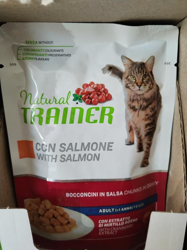 Natural Trainer Bocconcini Salmone/Tonno/Manzo/Pollo