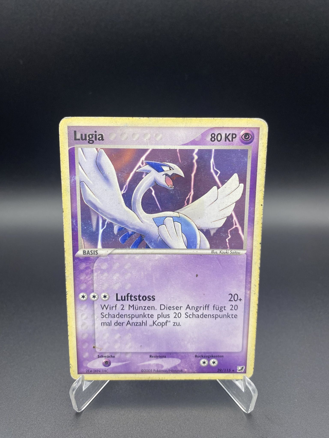 Lugia (29/115) EX Verborgene Mächte - Played - Rare